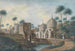 Groby wielkich świętych arabskich do zobaczenia w okolicach Rosetty Egipt - Luigi Mayer — widok dzieła