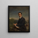 The Painter Alexandre Calame - Luigi Rubio — oprawiony obraz na ścianie