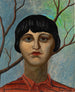 portret Lina Zaquini - Luigi Russolo — widok dzieła