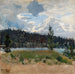 Lumière derrière les nuages - Akseli Gallen-Kallela — aranżacja we wnętrzu