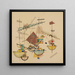 Liryczny Liryczny - Wassily Kandinsky — oprawiony obraz na ścianie
