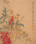 Prune de cire et Nandina - Ma Yuanyu — widok dzieła