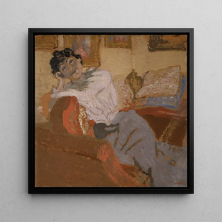 Madame Hessel na kanapie - Édouard Vuillard