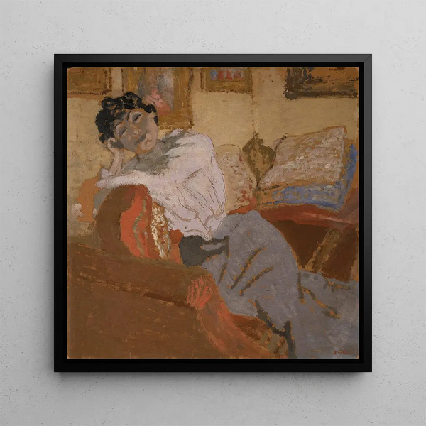 Obraz Madame Hessel na kanapie - Édouard Vuillard | Druk artystyczny
