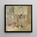 Madame Vuillard szyjąca - Édouard Vuillard — oprawiony obraz na ścianie