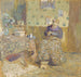 Madame Vuillard szyjąca - Édouard Vuillard — widok dzieła