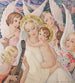 Madonna z dzieckiem otoczonym aniołami muzycznymi - Gerda Wegener — widok dzieła