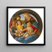 Madonna du Magnificat - Sandro Botticelli — oprawiony obraz na ścianie