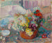 Kwiaty - Magnus Enckell — widok dzieła