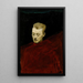Tête de Bruno Aspelin - Magnus Enckell — oprawiony obraz na ścianie