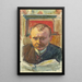 Portret Edvarda Richtera - Magnus Enckell — oprawiony obraz na ścianie