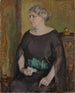 Portret pani Lydia Keirkner - Magnus Enckell — widok dzieła