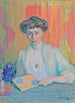 Portret Tyry Hasselblatt - Magnus Enckell — widok dzieła