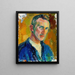 Autoportret - Magnus Enckell — oprawiony obraz na ścianie