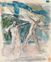 Dwóch mężczyzn - Magnus Enckell — widok dzieła