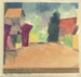 Dom wiejski w pobliżu Fryburga - Paul Klee — widok dzieła