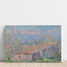Reprodukcja obrazu Dom ogrodnika w Antibes - Claude Monet