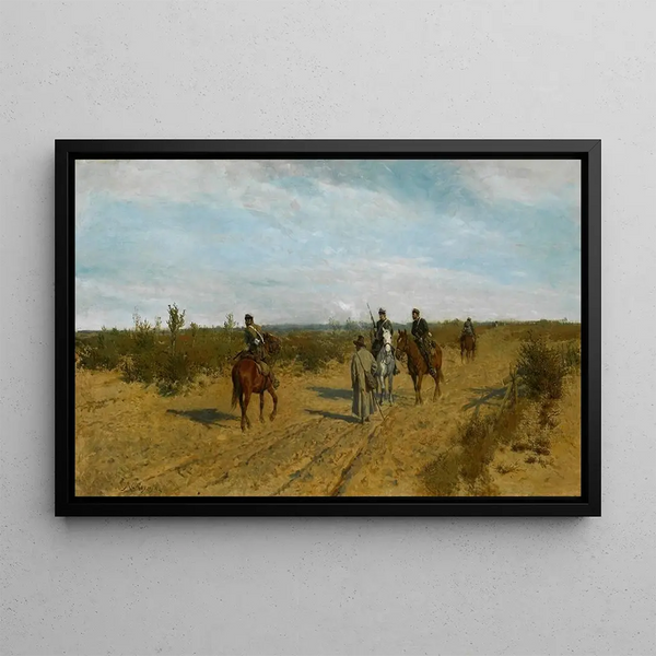 Maksymilian Gierymski - Insurgent patrol.webp