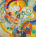 Mange de cochons - Robert Delaunay — widok dzieła