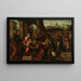 L'Adoration des mages - Manière de Bonifazio Veronese — oprawiony obraz na ścianie