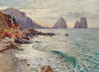 Les Faraglioni de Capri - Manuel Wielandt — widok dzieła