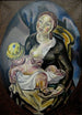 Macierzyństwo - María Blanchard — widok dzieła
