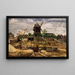 Le Moulin de la Galette - Marcel Leprin — oprawiony obraz na ścianie