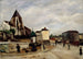 Kościół św. Germain-de-Charonne, plac św. Blaise i ulica Bagnolet - Marcel Leprin — widok dzieła
