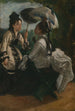 La Conversation - Marcellin-Gilbert Desboutin — oprawiony obraz na ścianie