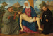 La Pietà z świętymi François i Nicolasem z Tolentino - Marcello Fogolino — widok dzieła