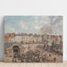 Reprodukcja obrazu Targ Rybny - Camille Pissarro