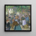 Targ drobiu w Gisors - Camille Pissarro — oprawiony obraz na ścianie