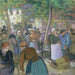 Targ drobiu w Gisors - Camille Pissarro — widok dzieła