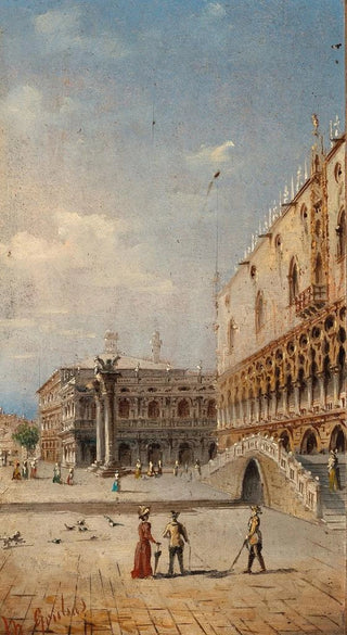 Marco Grubas - Venice Piazzetta with St Marks Columns.webp