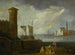 Widok capriccio San Giorgio Maggiore w Wenecji - Marco Ricci — widok dzieła