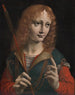 Portret młodego mężczyzny w świętym Sebastianie - Marco d'Oggiono — widok dzieła