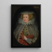 Catherine Killigrew Lady Jermyn - Marcus Gheeraerts młodszy — oprawiony obraz na ścianie