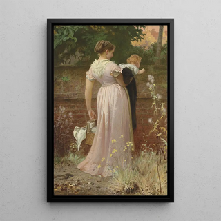 Marcus Stone - In the garden.webp