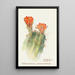 Cactus hérisson - Margaret Armstrong — oprawiony obraz na ścianie