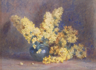 Margaret Stoddart - Yellow blossom and rosemary.webp