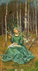 Kwiecień - Marianne Stokes — widok dzieła
