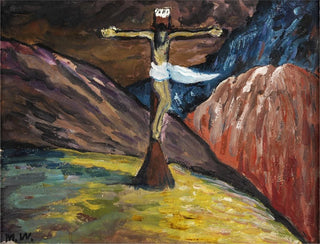 Golgotha - Marianne von Werefkin — widok dzieła