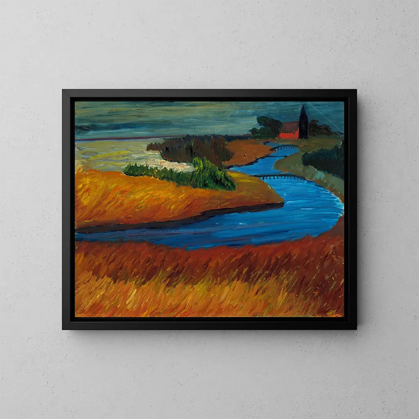 Prerowstrom - Marianne von Werefkin — oprawiony obraz na ścianie