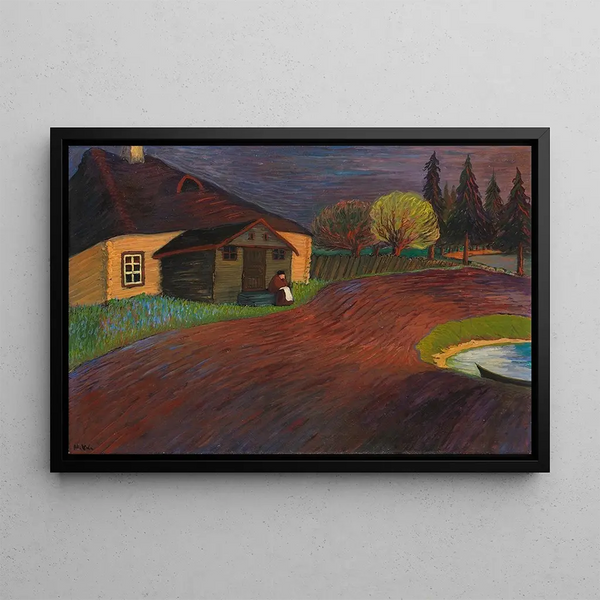 Pamiątkowy - Marianne von Werefkin — oprawiony obraz na ścianie