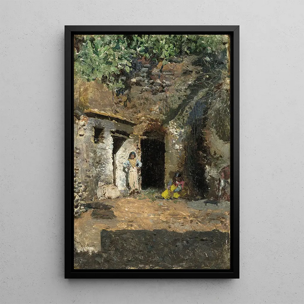 Mariano Fortuny Marsal - Gypsy CavesGranada.webp