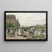 Le Quai aux Fleurs - Marie-François Firmin-Girard — oprawiony obraz na ścianie