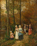 Powrót Mszy Świętej - Marie-François Firmin-Girard — widok dzieła