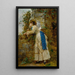 Elegancki obraz z parasolką - Marie-François Firmin-Girard — oprawiony obraz na ścianie
