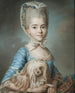 Augustine Suzanne Roslin, córka artysty - Marie-Suzanne Giroust — widok dzieła