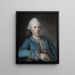 Marie-Joseph Peyre 1730-1785 - Marie-Suzanne Giroust — oprawiony obraz na ścianie